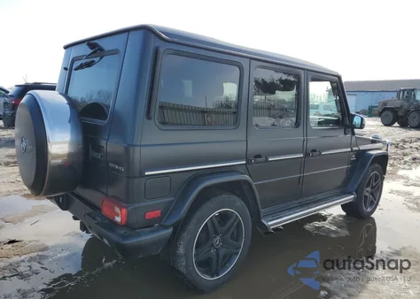 2015 Mercedes-Benz G 63 Amg из США, поврежденный, VIN WDCYC7DFXFX237297